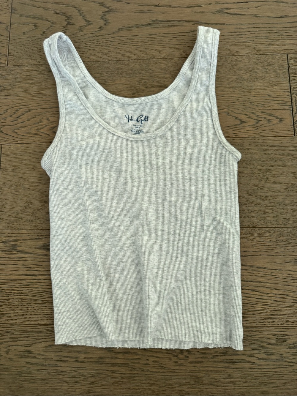 BRANDY MELVILE gray tank top